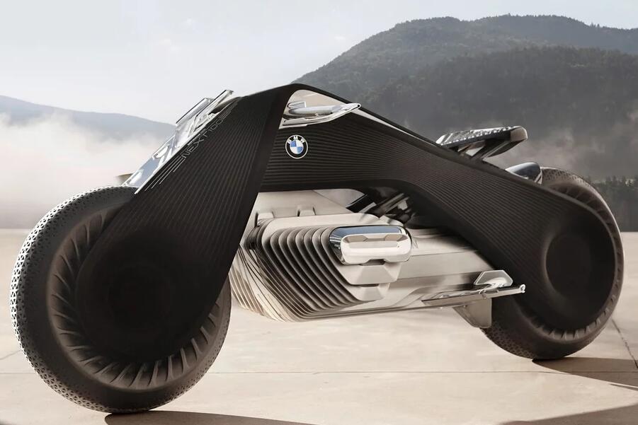 宝马BMWMotorrad VISION NEXT 100电动摩托车官方图片