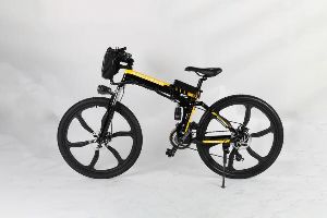 美雅途高端一体轮山地锂电车电动自行车